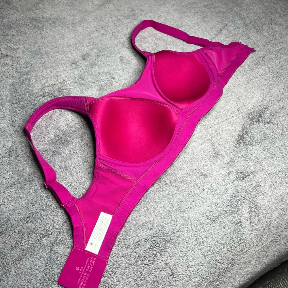 Lululemon Run Times Bra Ripened Raspberry (RIPR) Size 38DD NWT *Adjustable* - Picture 11 of 16